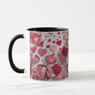 mignonette valentines jour café tasse