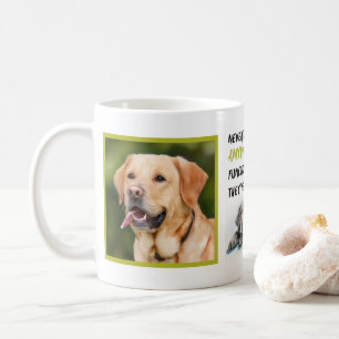 Mignonne accro au café Labrador coutume Mug