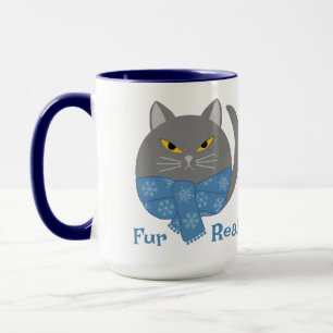Mignonne Animal 'Fur Real' Chat Mug