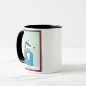 Mignonne Badger Animal Spirit Mug (Devant gauche)