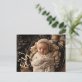 Mignonne Bébé ! Carte postale neutre (Debout devant)