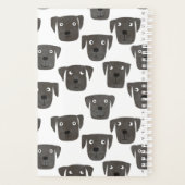 Mignonne Black Labrador Retriever Chien (Dos)