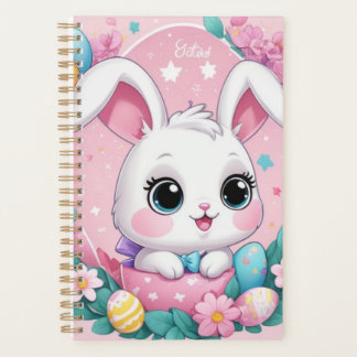 Mignonne Bunny Planner - Adorable Spring Journal p