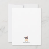 Mignonne Carlin Bonne carte de fête des mères (Dos)