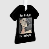 Mignonne Chien Blanc Peur à Tourner 40 Anniversair (devant)