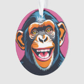 Mignonne Chimpanzée rit (devant)