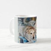 Mignonne chiot amis Mug (Devant gauche)