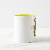 Mignonne Coup De Dessin De Cartoon Ours Mug (Centre)