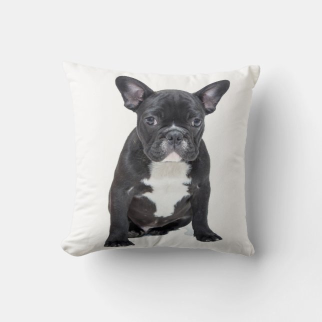 Mignonne Coussin de chiot à chien roux français (Recto)