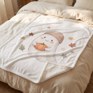 Mignonne couverture en laine polaire Sherpa citrou