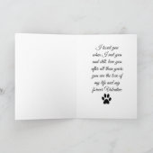 Mignonne de votre carte de la Saint-Valentin de ch (Intérieur)