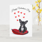 Mignonne de votre carte de la Saint-Valentin de ch (Fleur jaune)