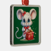 Mignonne décoration de la souris de Noël (Droite)