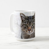 Mignonne, douce, adorable, chat Mug (Devant gauche)