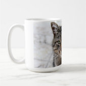 Mignonne, douce, adorable, chat Mug (Gauche)