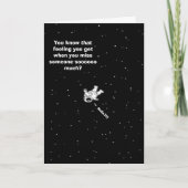 Mignonne Drôle Perdu Sans Vous Manquer Carte (Devant)