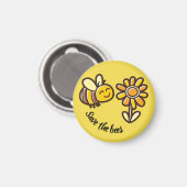 Mignonne enregistrer le cadeau aimant des abeilles (Recto/Verso)