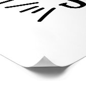 Mignonne Enseignement est mon mot d'art poster de  (Coin)