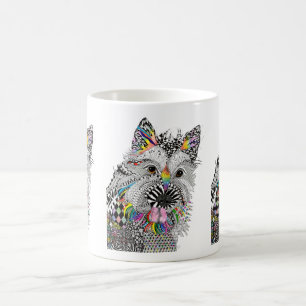 Mignonne et colorée Cairn Terrier Mug