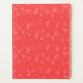 Mignonne et drôle Chat Noël joyeuses Salutations (Dos)