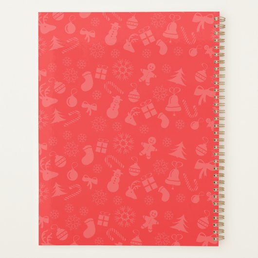 Mignonne et drôle Chat Noël joyeuses Salutations (Dos)