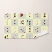 Mignonne face (Serviette à main)