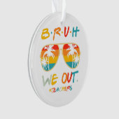 Mignonne fin de l'année scolaire Professeur été Br (devant)