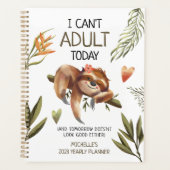 Mignonne Fingny Sloth 'Je ne peux pas Adulte aujou (Devant)