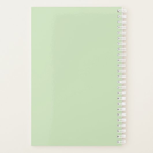 Mignonne Girl Light Nom vert École (Dos)