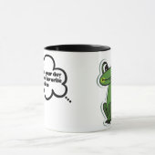 mignonne Grenouille café Mug (Centre)