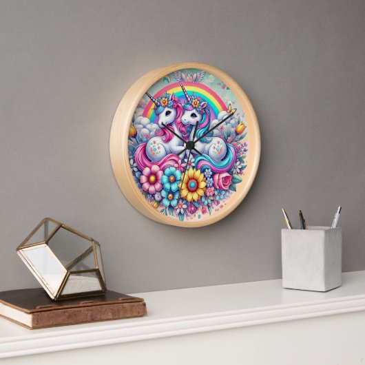 Mignonne horloge pour tous (Bureau)