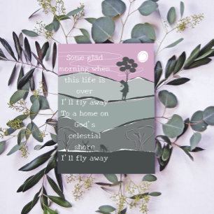 Mignonne I'll Fly Away Hymn ballons Poster pour en