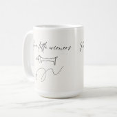 Mignonne J'Aime La Mug Des Petits Wieners (Devant gauche)