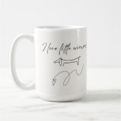 Mignonne J'Aime La Mug Des Petits Wieners (Gauche)