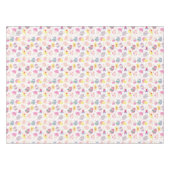 Mignonne lapin de Pâques et poussins nappe motif (Devant (Horizontal))