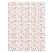 Mignonne lapin de Pâques et poussins nappe motif (Devant)
