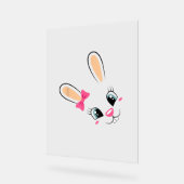 Mignonne Lapin Face Lapin De Pâques Drôle Lapin Fi (Angle)