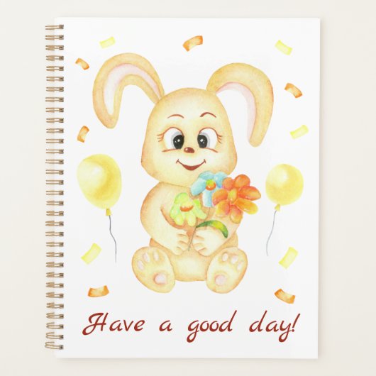 Mignonne lapin pour une humeur positive (Devant)