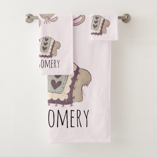 Mignonne Llama Princesse portant une couronne (En situation)