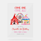 Mignonne main Drake Carnival Circus Anniversaire B (Recto)