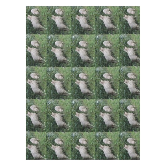 Mignonne Manger Feuille Nappe (Devant)