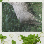 Mignonne Manger Manger Feuille Serviettes de cuisi (Plié)