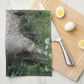 Mignonne Manger Manger Feuille Serviettes de cuisi (Quart Plié)