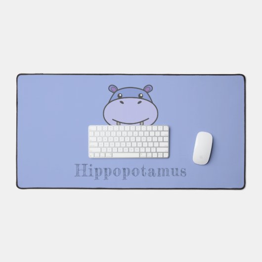 Mignonne marionnette de bureau Hippo (Clavier et souris)