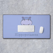 Mignonne marionnette de bureau Hippo