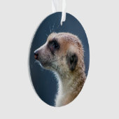 Mignonne Meerkat Circulaire de Noël (devant)