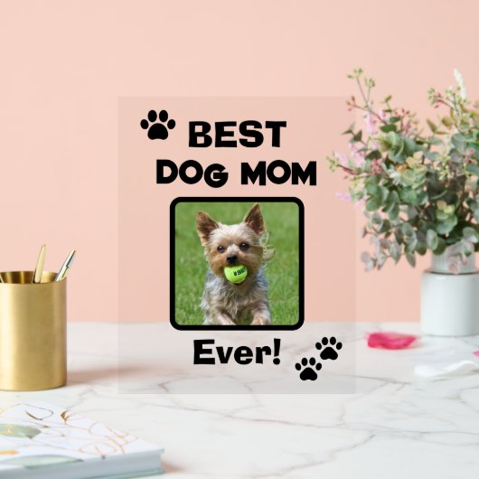 Mignonne Meilleure Mère de Chien Chat Tout Simplem (Mariage)