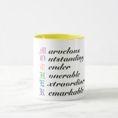 Mignonne Mère Mère Mug - Sweet Mothers Day Cadeau! (Centre)