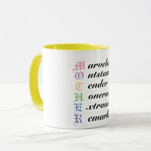 Mignonne Mère Mère Mug - Sweet Mothers Day Cadeau! (Devant gauche)