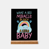 Mignonne miracle bébé mot art pépinière (Recto)